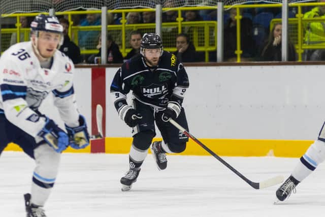 BACK IN THE GAME: Experienced forward James Archer returns from a 13-game ban for Hull Seahawks this weekend. Picture courtesy of Tony King/Seahawks Media