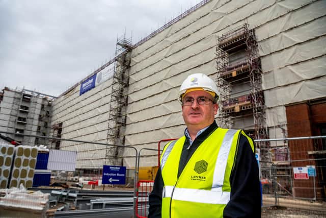 A look around the iconic Rowntree Factory, ' York's Cocoa Works' site, Haxby Road, York. A development of 279 studio, 1, 2 and 3 bedroom apartments and affordable housing. Pictured Richard Cook, Group Development Director of Latimer by Clarion Housing Group. Picture: James Hardisty