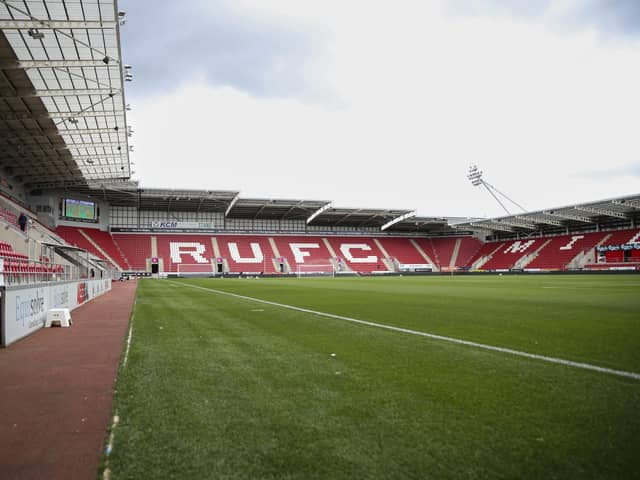 Rotherham United are set to host Ipswich Town. Image: Jess Hornby/Getty Images