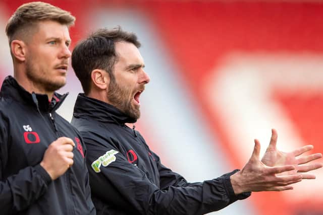 TOUGH TIMES: Doncaster Rovers' manager Danny Schofield Picture: Bruce Rollinson

25 March 2023.