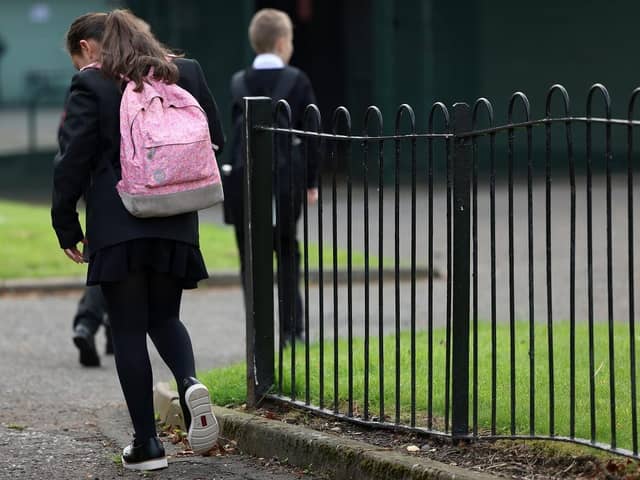 Pupils at school. (Pic credit: Jeff J Mitchell / Getty Images)