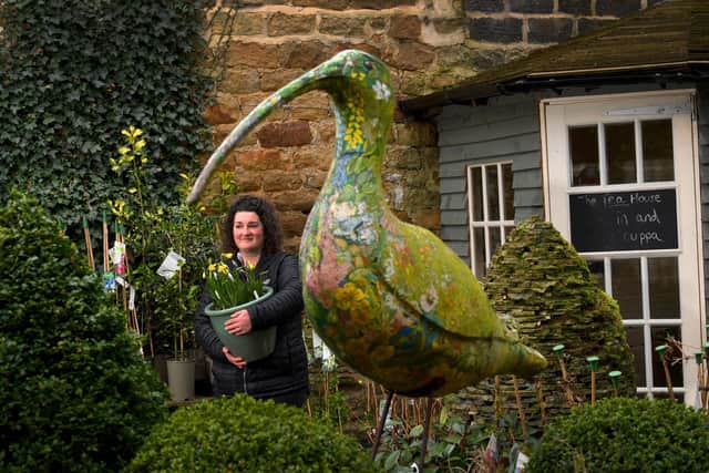 Traditional market town of Otley launches a YouTube video celebrating its independent shops, bakeries and bookshops, Katie Burnett from Courtyard Planters, 9 Westgate, Otley is pictured. Picture taken by Yorkshire Post Photographer Simon Hulme