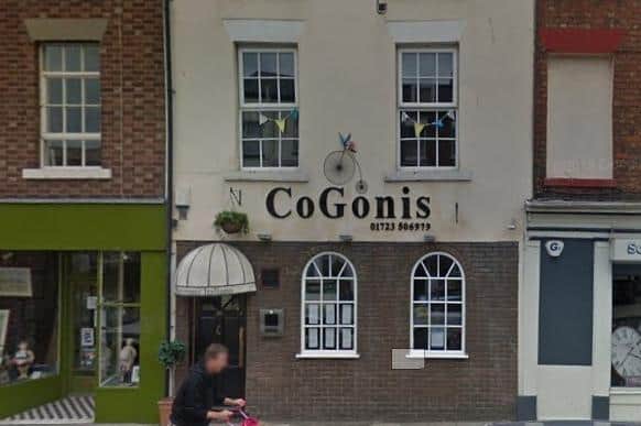 The former CoGonis restaurant in Scarborough