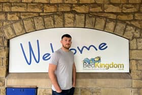 Bed Kingdom’s new marketing director, Cleckheaton local, Levon Hall.