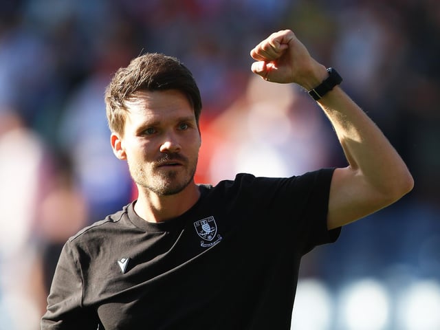 Danny Rohl is still employed as head coach of Sheffield Wednesday but not for much longer. He has long been rumoured to be high on Leicester's hitlist but he is drifting (Picture: Cameron Smith/Getty Images)