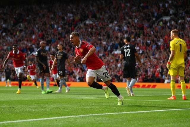 The Brazilian enjoyed the perfect start to his Old Trafford career as he scored on his debut in the 3-0 win over Arsenal earlier this month. Signed for an approximate fee of £85m, the 22-year-old doesn't seem daunted by his price tag.