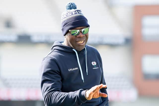 Yorkshire head coach Ottis Gibson has been drawing on Michael Jordan's words of wisdom to motivate his players. Picture by Allan McKenzie/SWpix.com