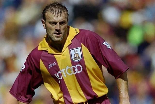 PLAYING DAYS: Neil Redfearn appeared in the Premier League for Bradford City