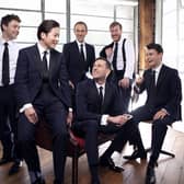 The King's Singers, pictured by Frances Marshall.