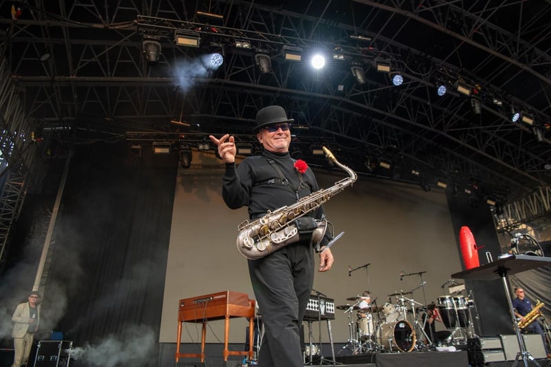 Madness played a second sell-out show at The Piece Hall in Halifax. Photos by Cuffe and Taylor and The Piece Hall