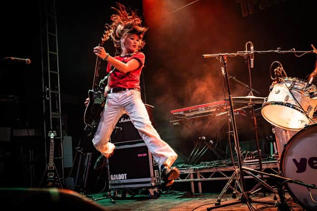 Yee Loi performing at O2 Academy Leeds. Picture: Unholy Racket Music Pics
