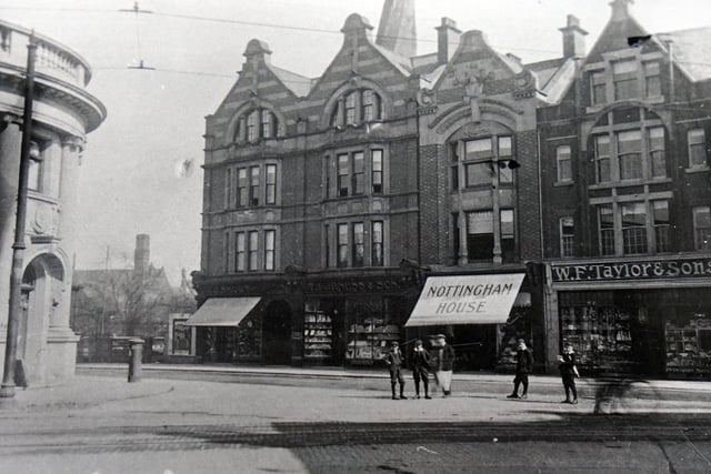 Stephenson Place Chesterfield 1910.