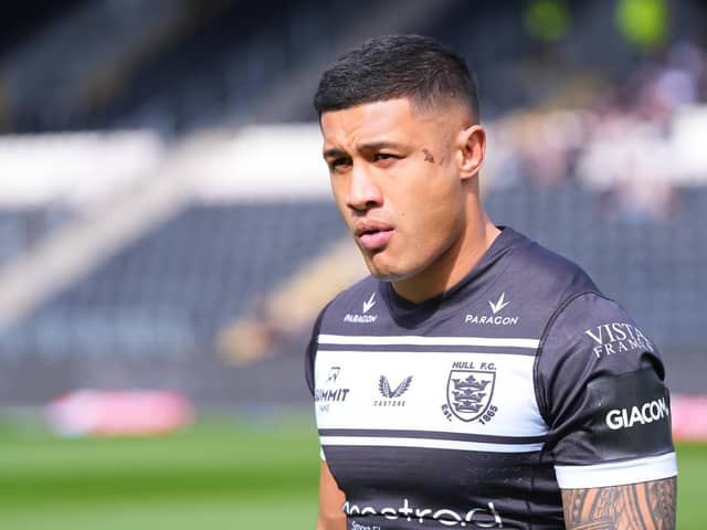 Fa'amanu Brown has left Hull after just four months at the club. (Photo: Olly Hassell/SWpix.com)