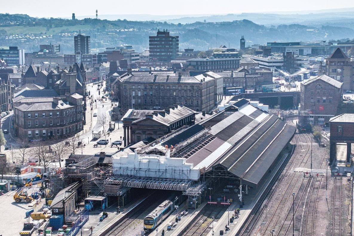 Huddersfield station: Yorkshire railway station to close for a month amid ...