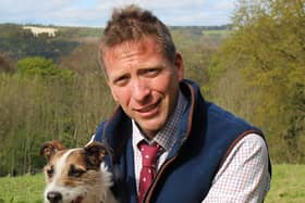 Julian Norton, the Yorkshire Vet has been given the go-ahead to return to work following a mountain biking accident.