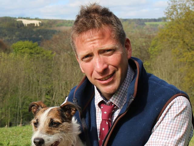 Julian Norton, the Yorkshire Vet has been given the go-ahead to return to work following a mountain biking accident.