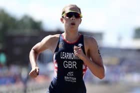 Jess Learmonth competing for GB