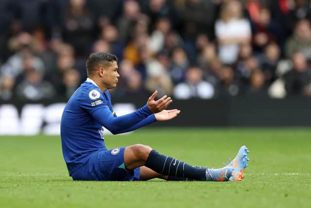 Out: Thiago Silva of Chelsea will miss the Chelsea game (Picture: Catherine Ivill/Getty Images)
