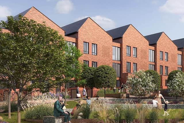 The site will feature 223 new family homes for rent, ranging in size from one, two and three-bedroom modern apartments to two, three and four-bedroom houses.