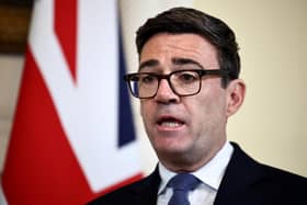 Prime Minister Andy Burnham during a meeting with the President of Ukraine Volodymyr Zelensky at Number 10 Downing Street, Westminster. Picture: PA/Henry Nicholls