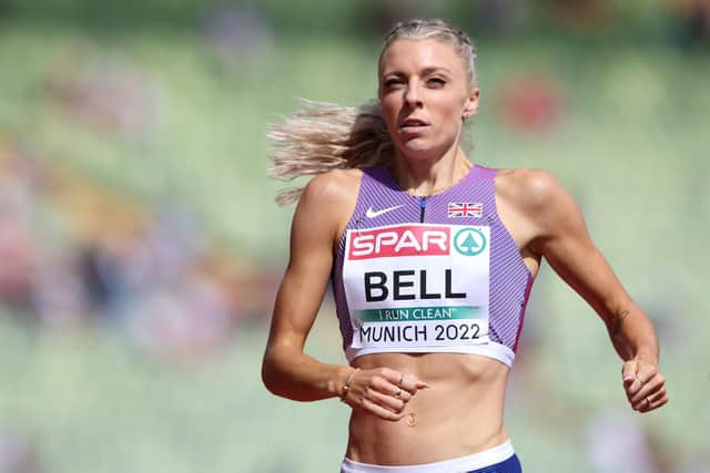 Alexandra Bell of Leeds and Great Britain competing in the Women's 800m at the European Championships Munich 2022 (Picture: Alexander Hassenstein/Getty Images)