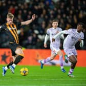 INJURY: Hull City's Liam Delap