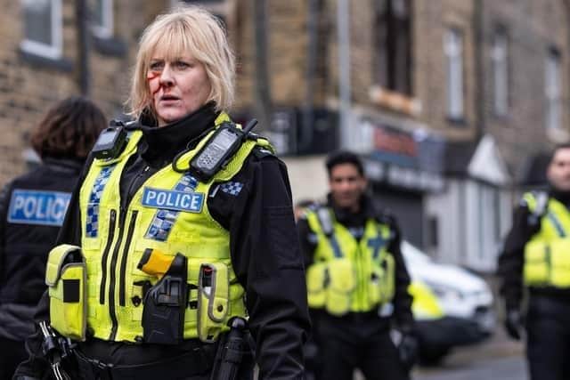 Sarah Lancashire as Sgt Catherine Cawood in Happy Valley.