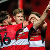 ON TARGET: Joe Ironside scored a late leveller for Doncaster Rovers. Picture: Bruce Rollinson