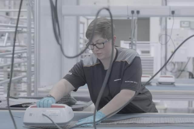 Claire Smith works for McLaren in South Yorkshire. Photo: We Are England