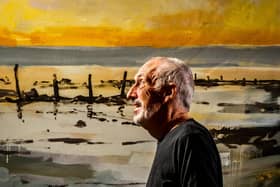 Hull artist Peter Huby, who has been living in Greece for over 20 years has returned back to his home town for a major retrospective exhibition of his work on show at The University of Hull, Art Gallery, Brynmor Jones Library, Hull.
Picture James Hardisty