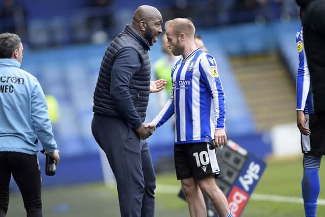 CONTENDERS: Sheffield Wednesday manager Darren Moore (left) and Barry Bannan