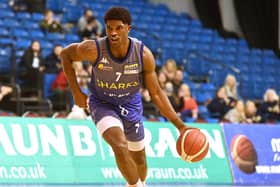 Kipper Nichols scored 17 points for Sheffield Sharks in the defeat to Cheshire Phoenix. (Picture: Bruce Rollinson)