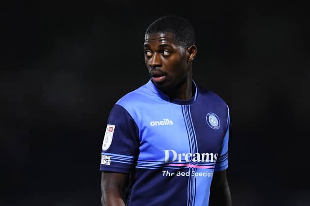 Rotherham United trialist Sullay Kaikai, who has joined Cambridge United after being informed that there would be no deal with the Millers. He is pictured in his time at Wycombe Wanderers. (Photo by Alex Burstow/Getty Images)
