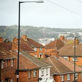 A general view of rooftops of houses. PIC: Ben Birchall/PA Wire
