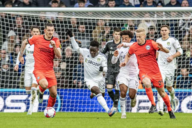 CANNY CAMEO: Willy Gnonto performed well off the bench for Leeds United
