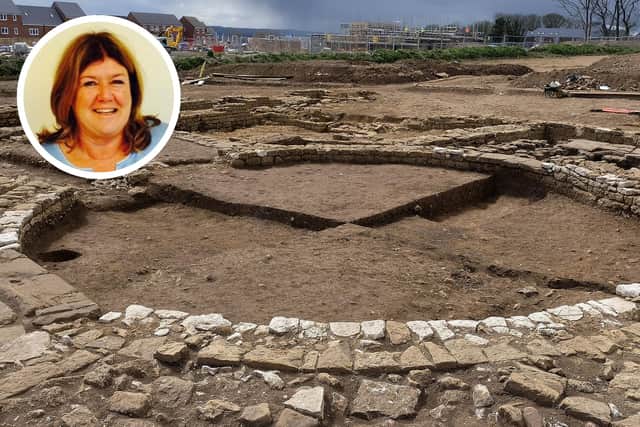 Paula Ware will be giving a talk regarding the Roman villa discovery in Scarborough.