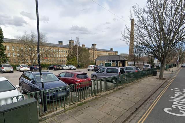 The site is currently a car park on the junction of Caroline Street and Victoria Road in Saltaire