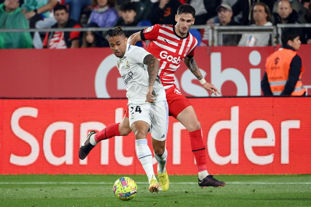 The forward was prolific at Lyon before joining Real Madrid, who he is set to leave.