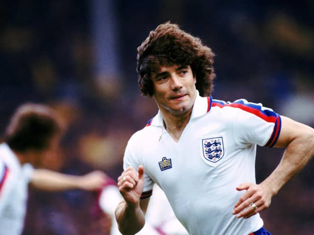 Kevin Keegan playing for England in 1979. Photo credit: Peter Robinson/EMPICS Sport/PA Wire