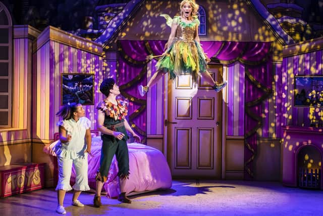 The All New Adventures of Peter Pan is this year's pantomime at York Theatre Royal. Picture: Pamela Raith