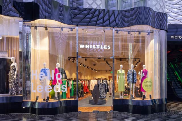 Whistles has opened its new standalone store in Leeds