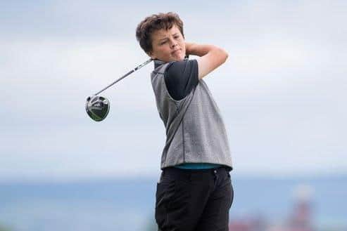 A 12-year-old Joshua Berry in action in 2017 (Picture: Leaderboard Photography)