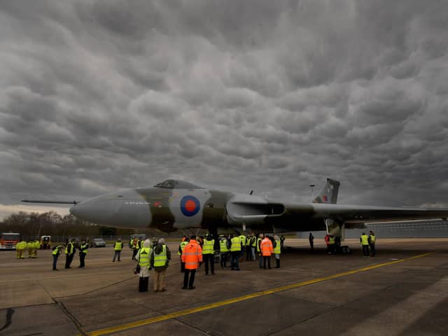 A Vulcan experience day at Doncaster Sheffield Airport in March