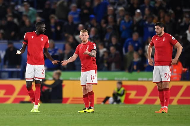 The 24-year-old moved to Forest for a reported fee of £10m. He has scored one goal in nine appearances. He made was absent during the club's 1-0 win over Liverpool before returning from the bench in last weekend's 5-0 hammering at Arsenal.