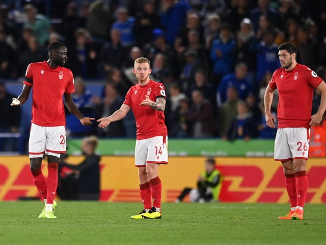 The 24-year-old moved to Forest for a reported fee of £10m. He has scored one goal in nine appearances. He made was absent during the club's 1-0 win over Liverpool before returning from the bench in last weekend's 5-0 hammering at Arsenal.