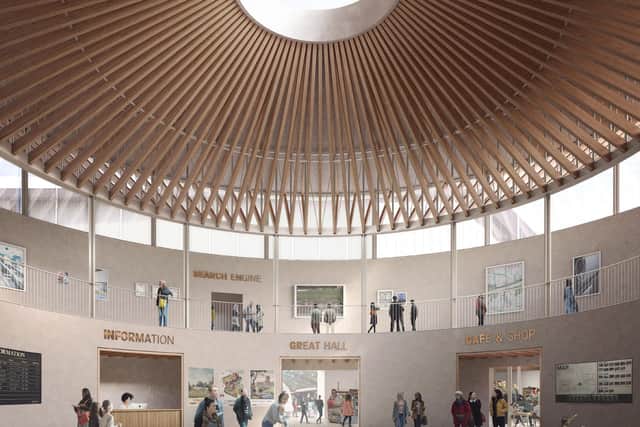 An artist's impression of the revamped museum.