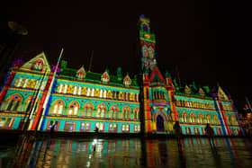 A number of buildings across Bradford will be lit up as part of the event