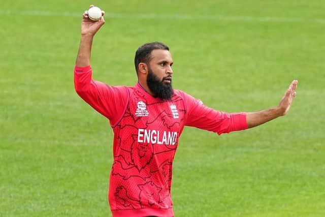 Spin king Adil Rashid has had an underwhelming World Cup so far. Can he step up against the Aussies? Photo: Scott Barbour/PA Wire.