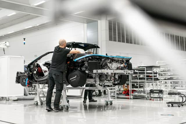 McLaren is to invest £500m in its UK operations. Picture: Stan Papior
