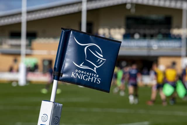 Doncaster Knights of the Championship will be one of the teams invited to apply for a place in 'Premiership 2' (Picture: Tony Johnson)